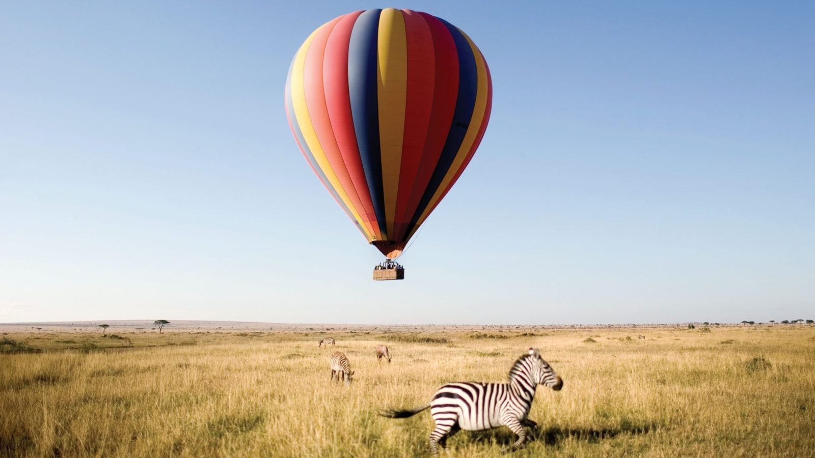 Hot Air Balloon safaris in Uganda.