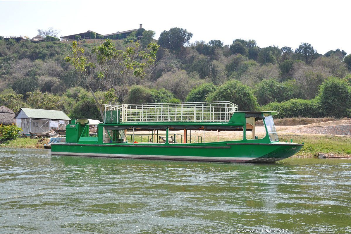 Boat cruise in Lake Mburo National Park