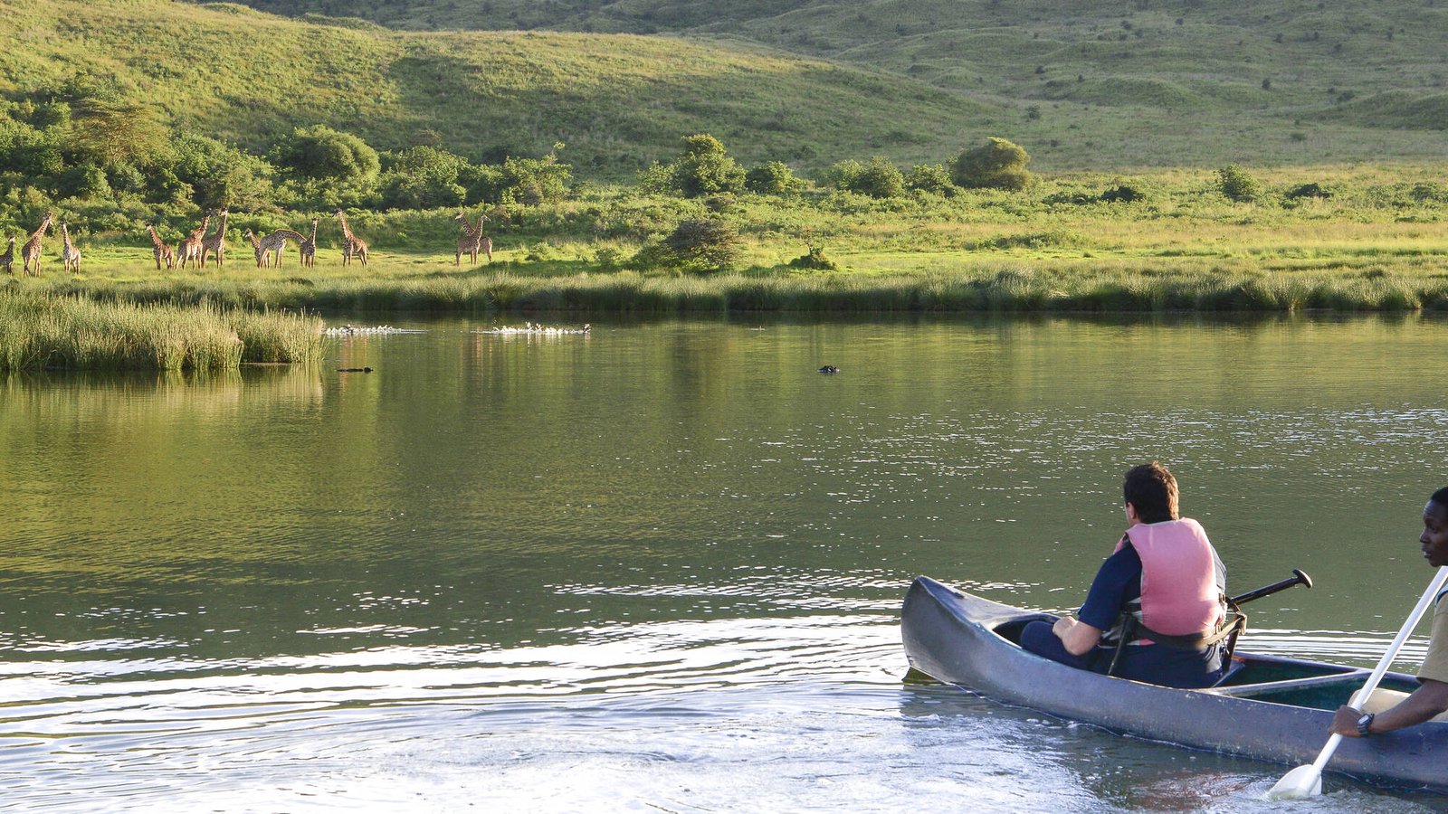 Arusha National Park boat cruise